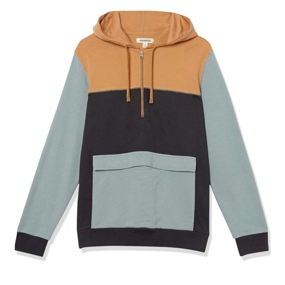 Quarter Zipper Hoodie- Size Medium Tall